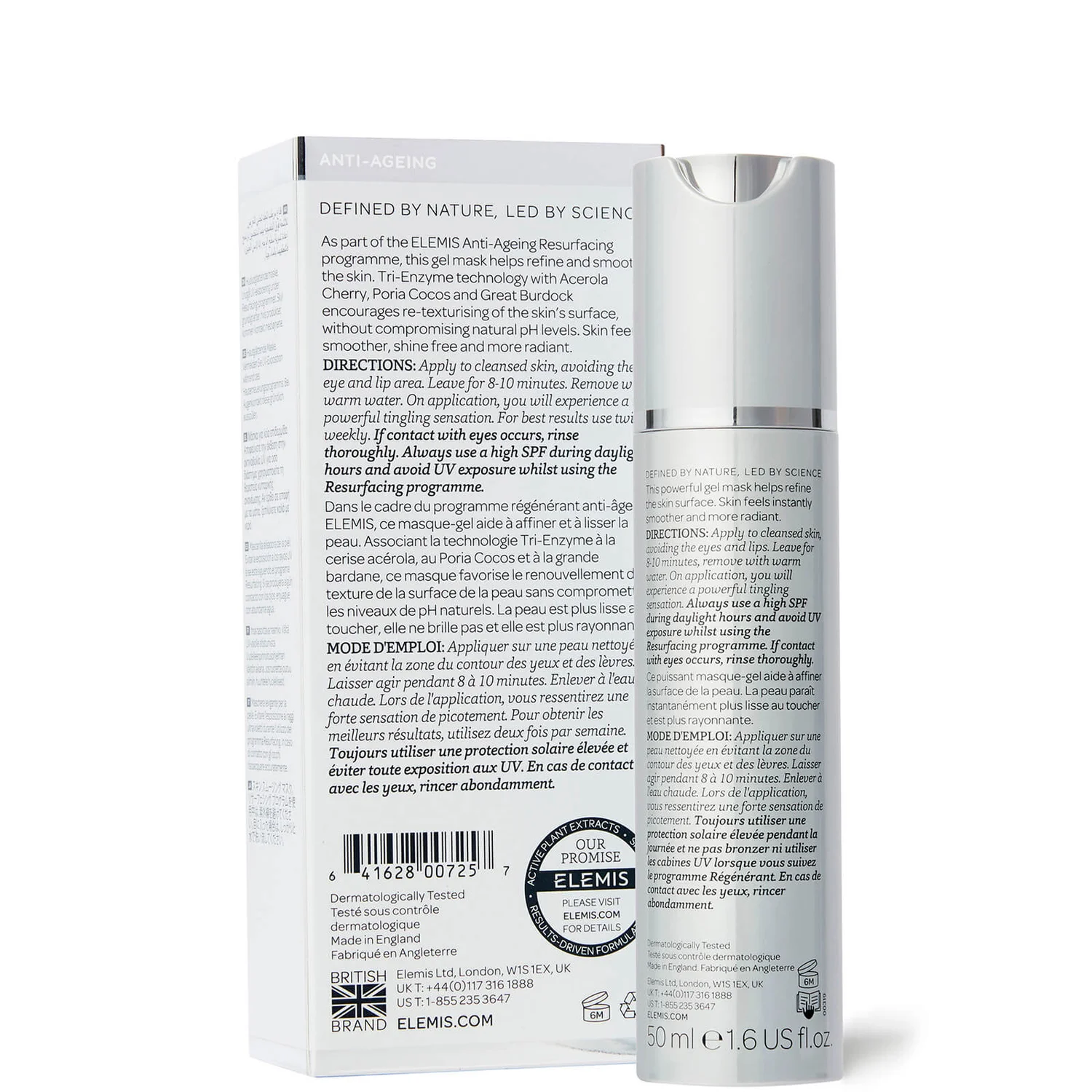 Elemis Dynamic Resurfacing Gel Mask 50ml 8 Elemis Dynamic Resurfacing Gel Mask 50ml - Image 6