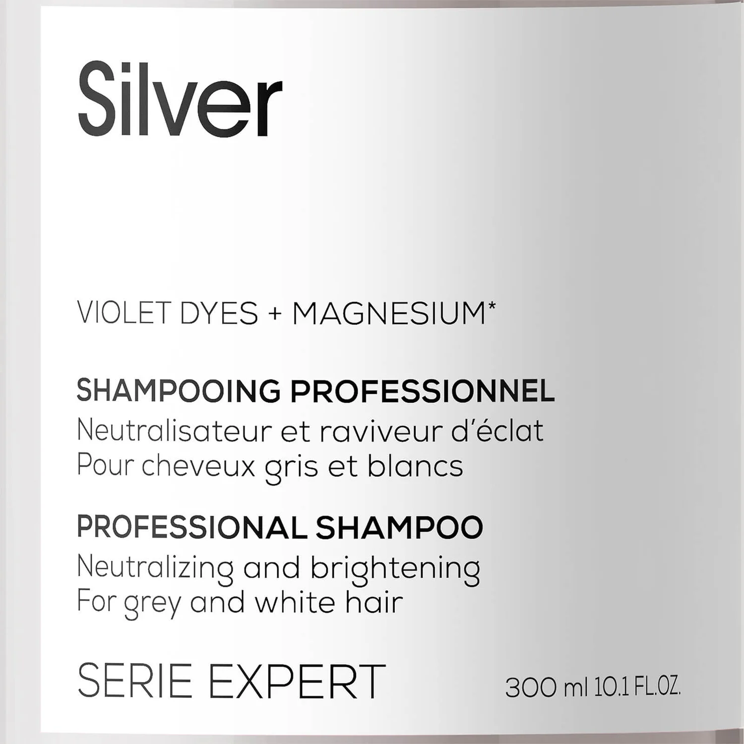 L'Oréal Professionnel Serie Expert Silver Shampoo 300ml 7 L'Oréal Professionnel Serie Expert Silver Shampoo 300ml - Image 5