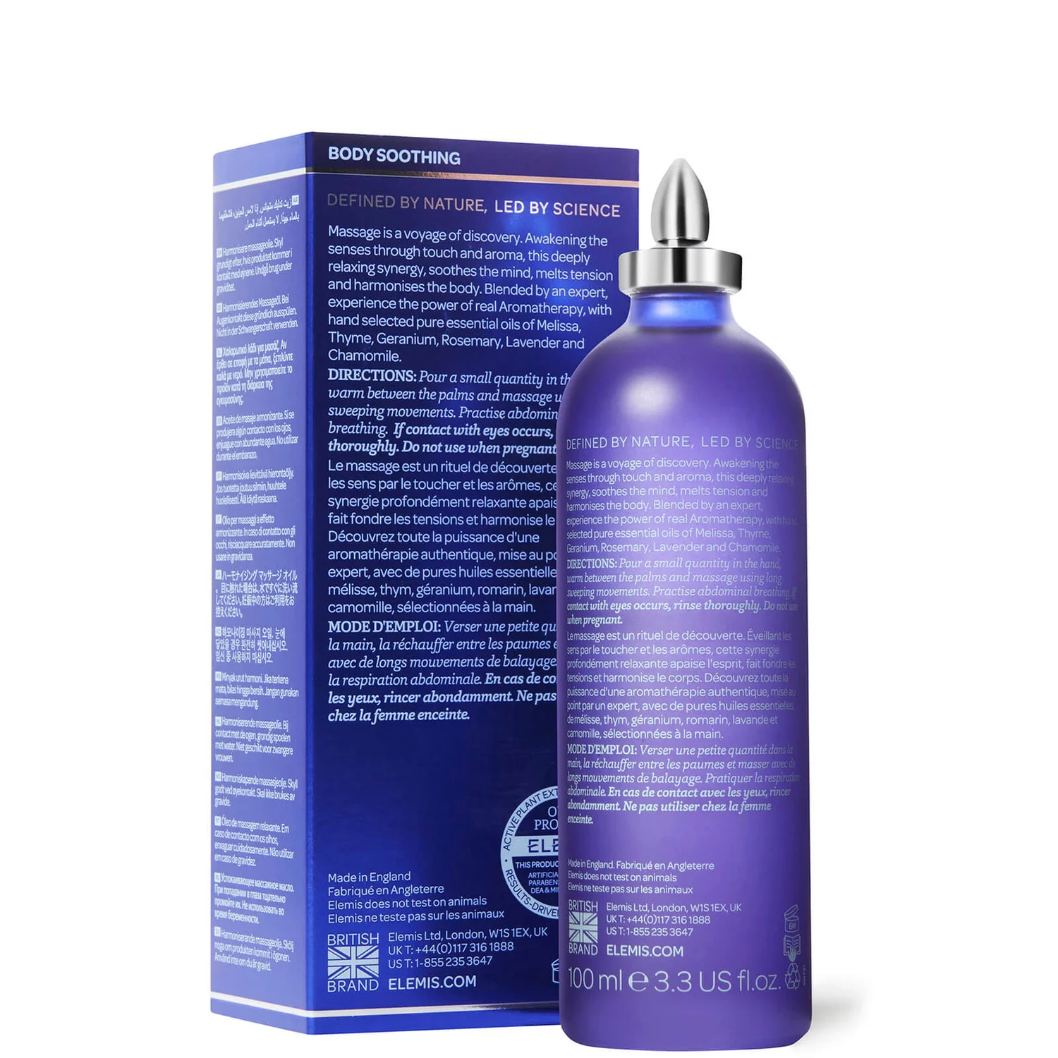 Elemis De-Stress Massage Oil 100ml 6 Elemis De-Stress Massage Oil 100ml - Image 4