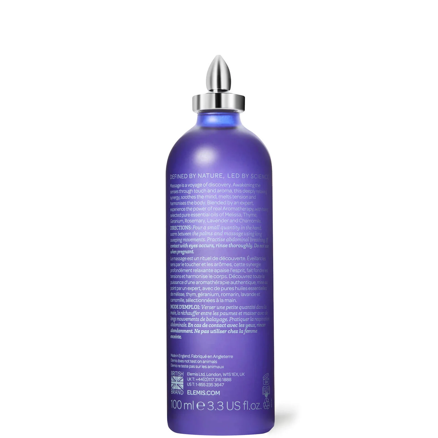 Elemis De-Stress Massage Oil 100ml 4 Elemis De-Stress Massage Oil 100ml - Image 2