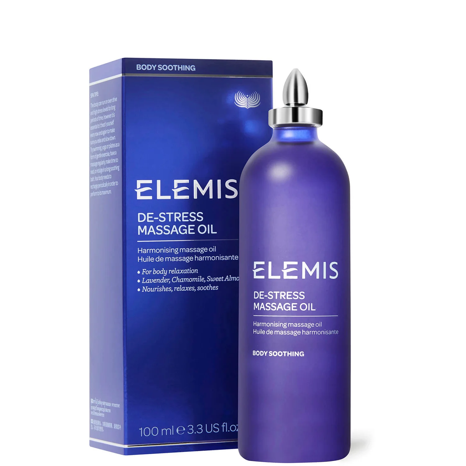 Elemis De-Stress Massage Oil 100ml 5 Elemis De-Stress Massage Oil 100ml - Image 3