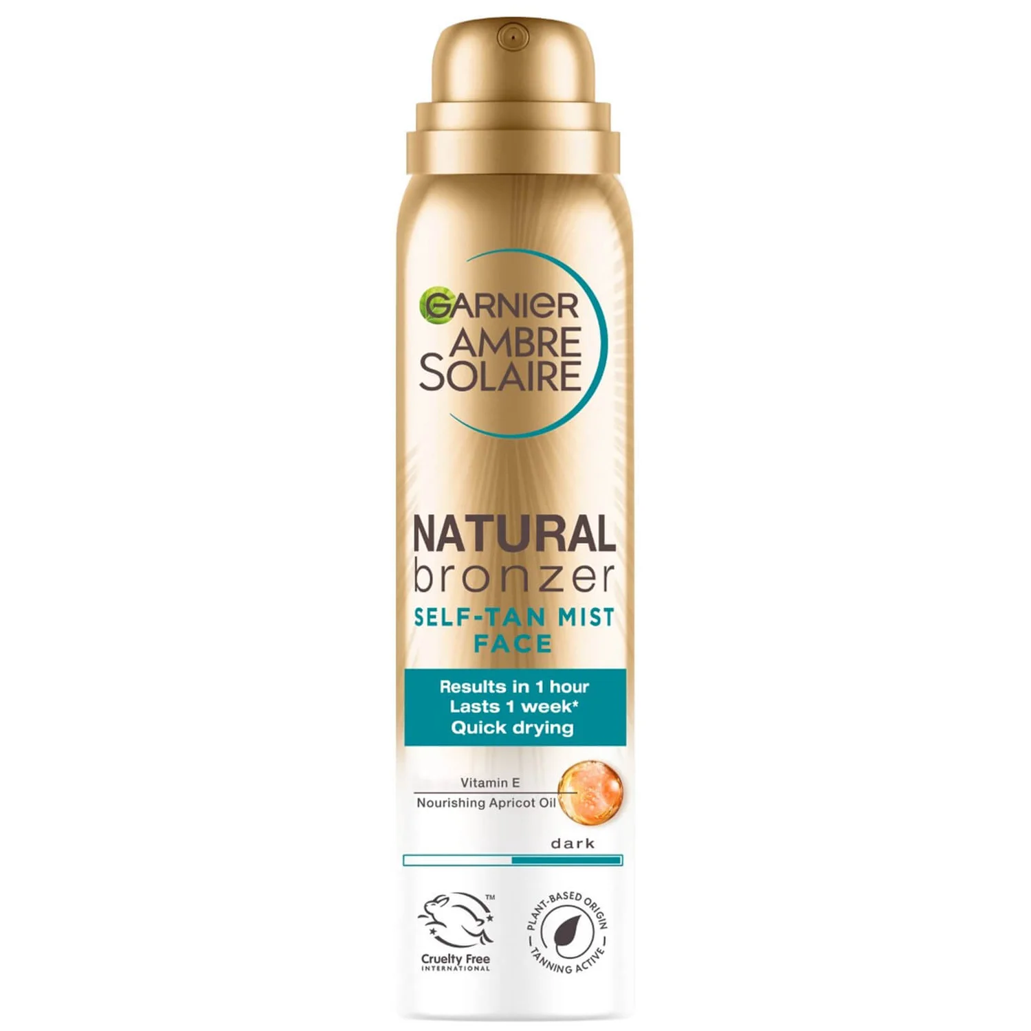 Garnier Ambre Solaire Natural Bronzer Quick Drying Dark Self Tan Face Mist 75ml 3 Garnier Ambre Solaire Natural Bronzer Quick Drying Dark Self Tan Face Mist 75ml