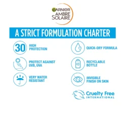 Garnier Ambre Solaire Clear Protect Transparent Sun Cream Protection Spray SPF30 200ml 9 Garnier Ambre Solaire Clear Protect Transparent Sun Cream Protection Spray SPF30 200ml -Cosmetic Products Store 10487835 1895080443670635