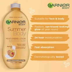 Garnier Summer Body Hydrating Gradual Tan Moisturiser Dark 400ml -Cosmetic Products Store 10488054 5965080448601579