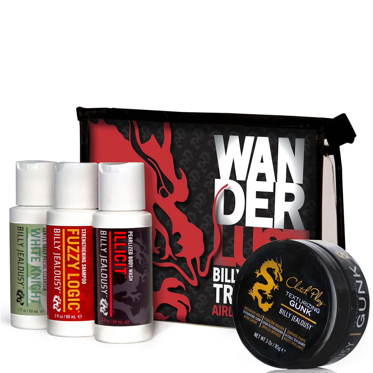 Billy Jealousy Men's WANDERLUST Travel Kit 3 Billy Jealousy Men's WANDERLUST Travel Kit