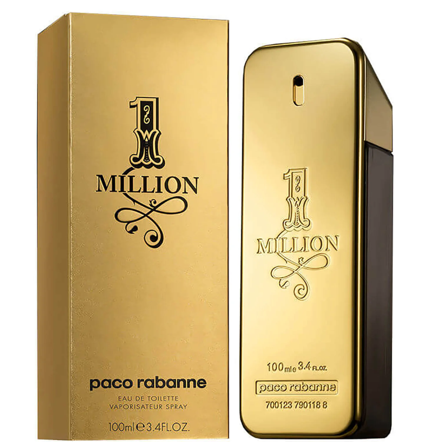 Paco Rabanne 1Million Eau De Toilette Spray (100ml) 3 Paco Rabanne 1Million Eau De Toilette Spray (100ml)