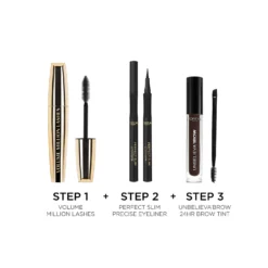 L’Oréal Paris L'Oréal Paris Volume Million Lashes Mascara - Black 9ml -Cosmetic Products Store 10823313 1604818369753774