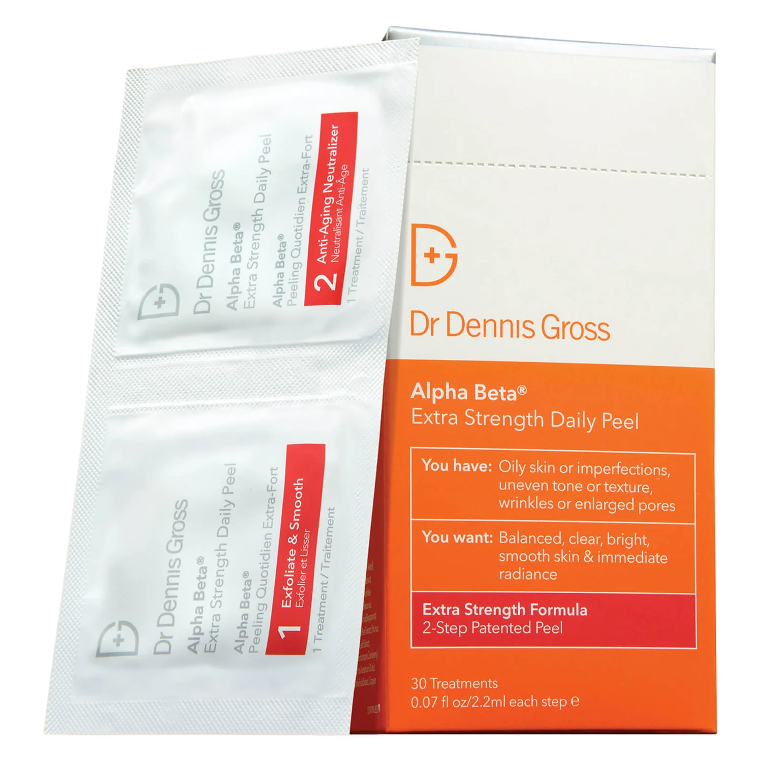 Dr Dennis Gross Skincare Alpha Beta Extra Strength Daily Peel (Pack Of 30) 3 Dr Dennis Gross Skincare Alpha Beta Extra Strength Daily Peel (Pack Of 30)
