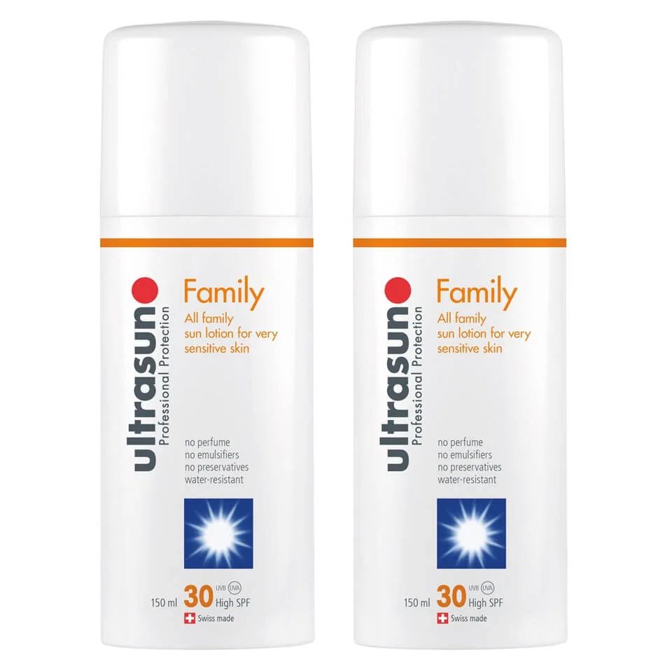 Ultrasun Family SPF 30 - Super Sensitive Duo (2 X 150ml) 3 Ultrasun Family SPF 30 - Super Sensitive Duo (2 X 150ml)