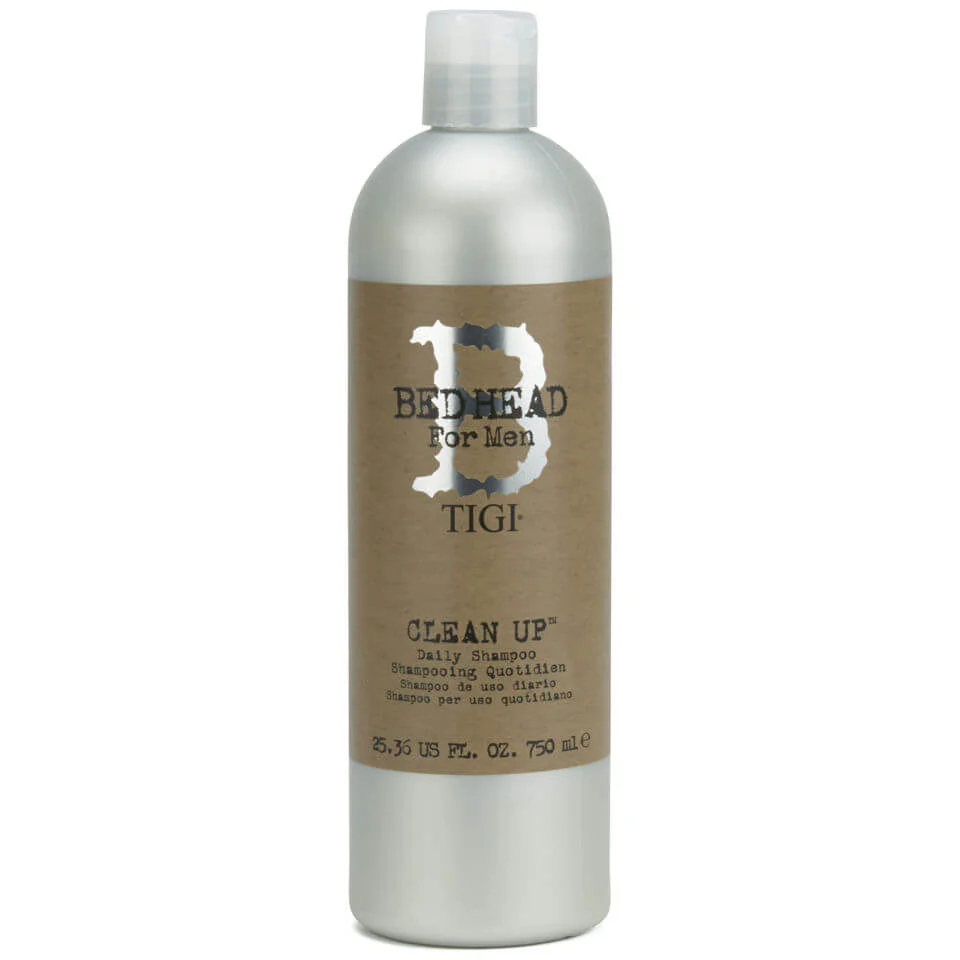 TIGI Bed Head For Men Clean Up Daily Shampoo (750ml) 3 TIGI Bed Head For Men Clean Up Daily Shampoo (750ml)