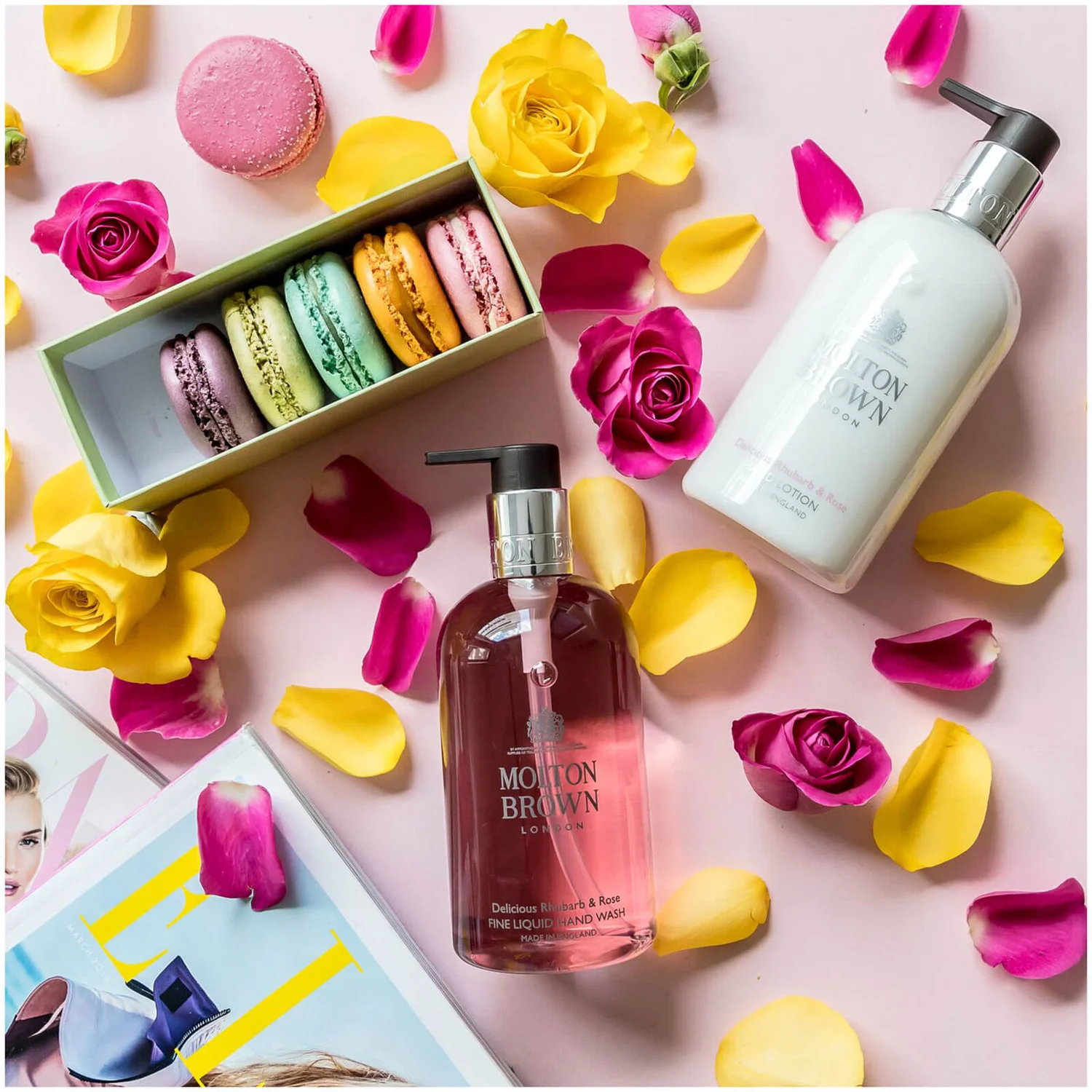 Molton Brown Delicious Rhubarb And Rose Body Lotion (300ml) 6 Molton Brown Delicious Rhubarb And Rose Body Lotion (300ml) - Image 4
