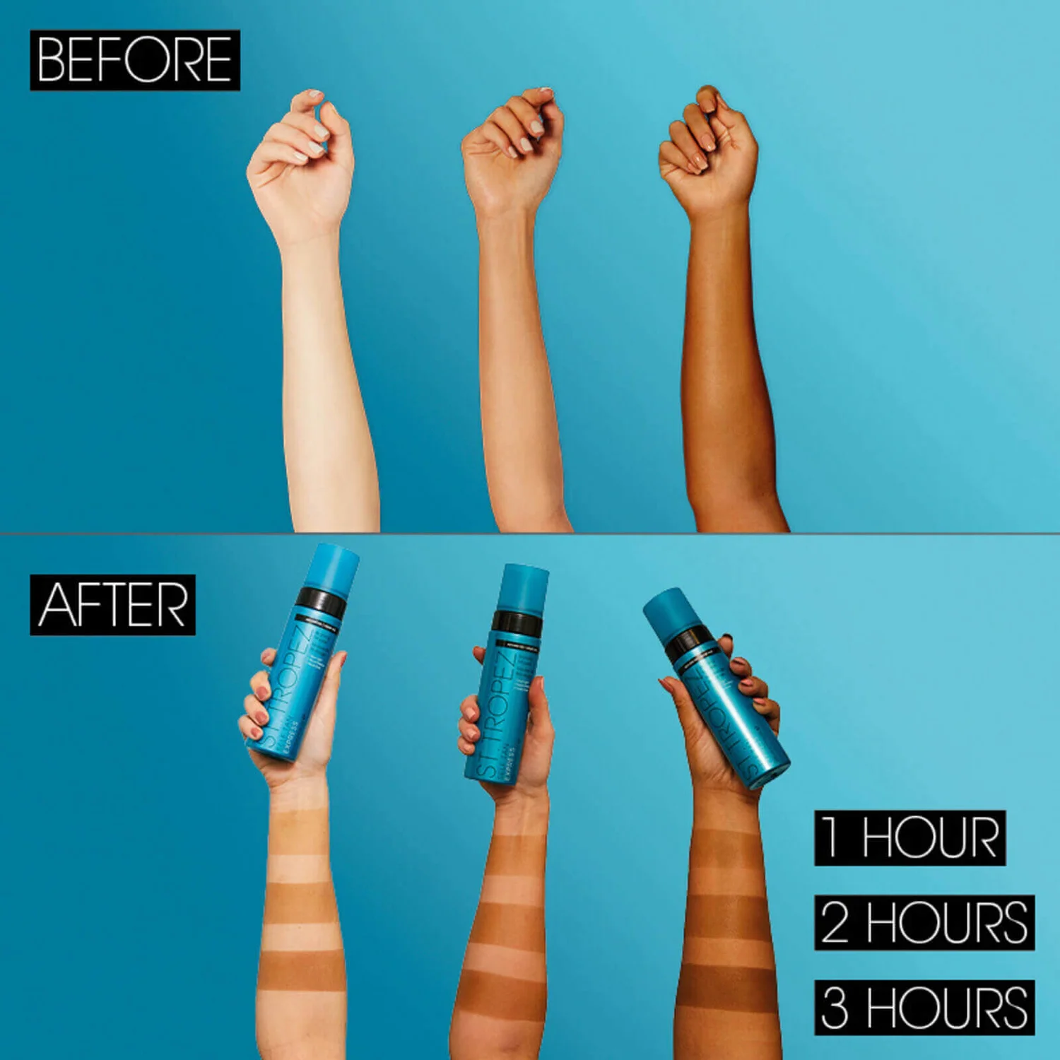 St. Tropez Express Bronzing Mousse (50ml) 10 St. Tropez Express Bronzing Mousse (50ml) - Image 8