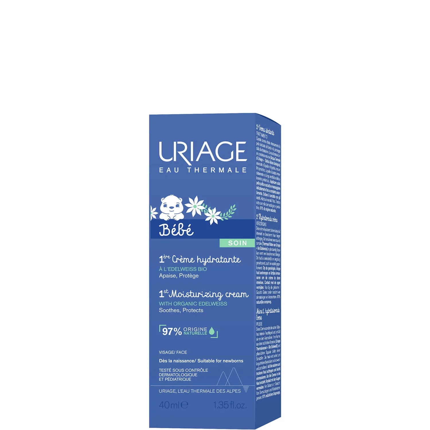 Uriage 1ère Crème Hydra-Protecting Moisturiser (40ml) 4 Uriage 1ère Crème Hydra-Protecting Moisturiser (40ml) - Image 2