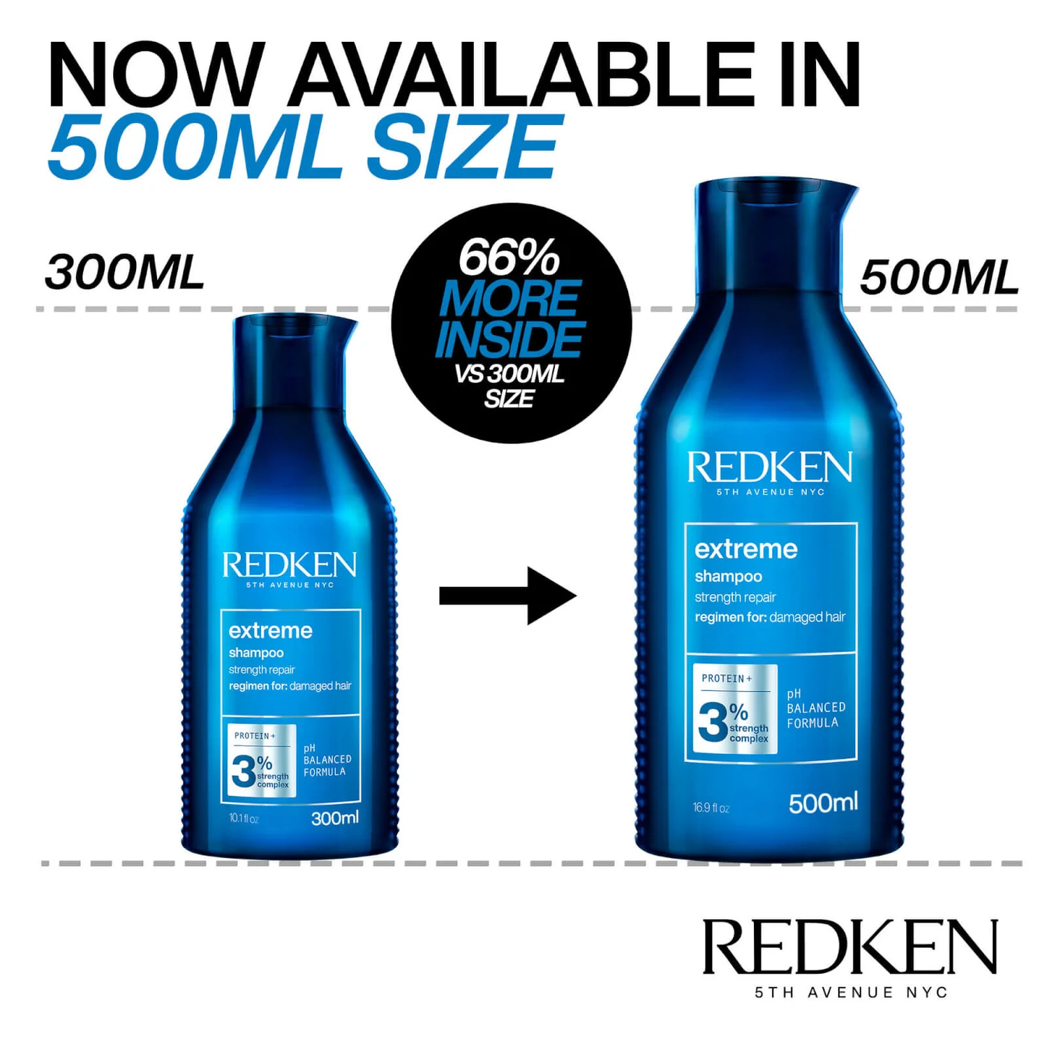 Redken Extreme Shampoo For Damaged Hair 500ml 9 Redken Extreme Shampoo For Damaged Hair 500ml - Image 7