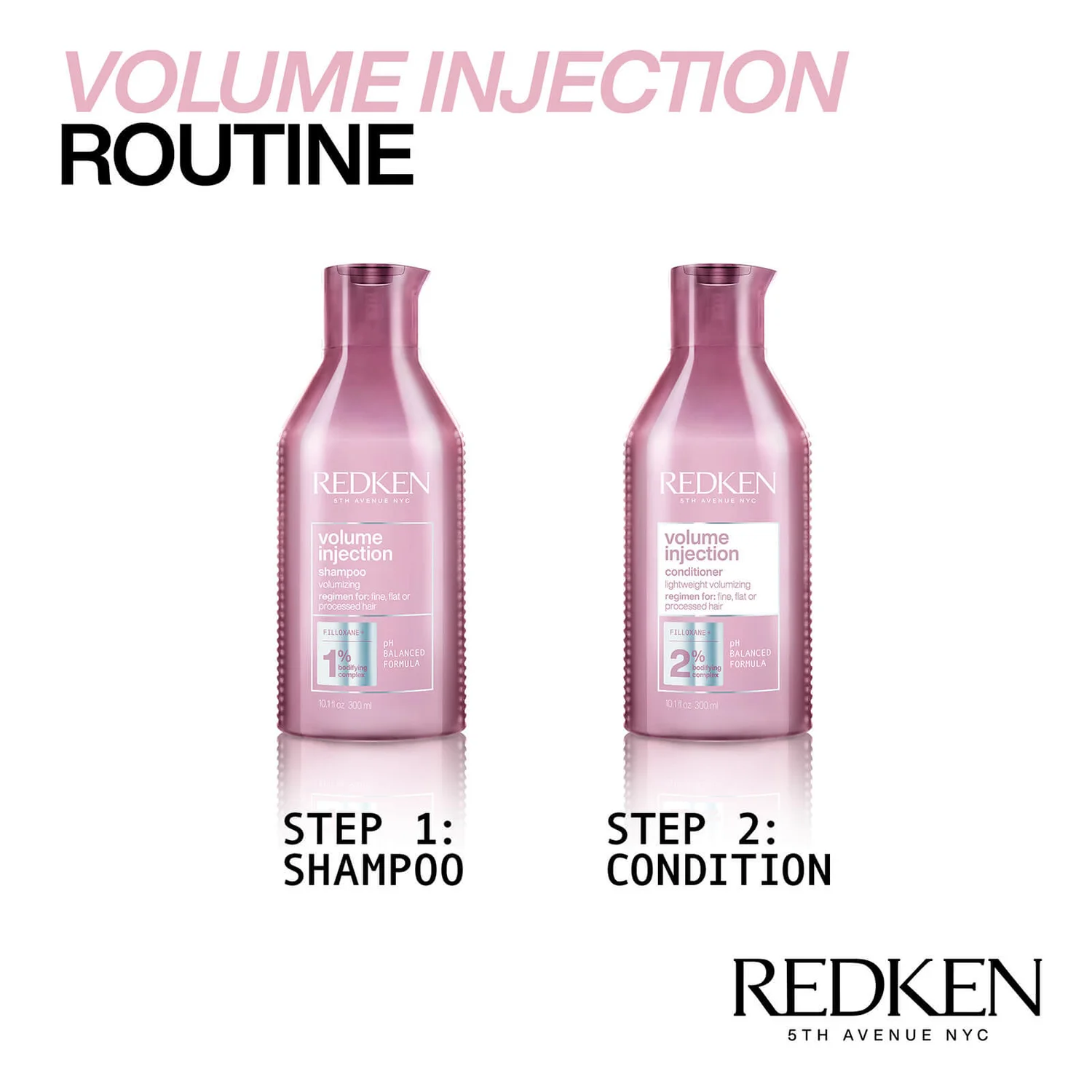 Redken Volume Injection Shampoo 300ml 6 Redken Volume Injection Shampoo 300ml - Image 4