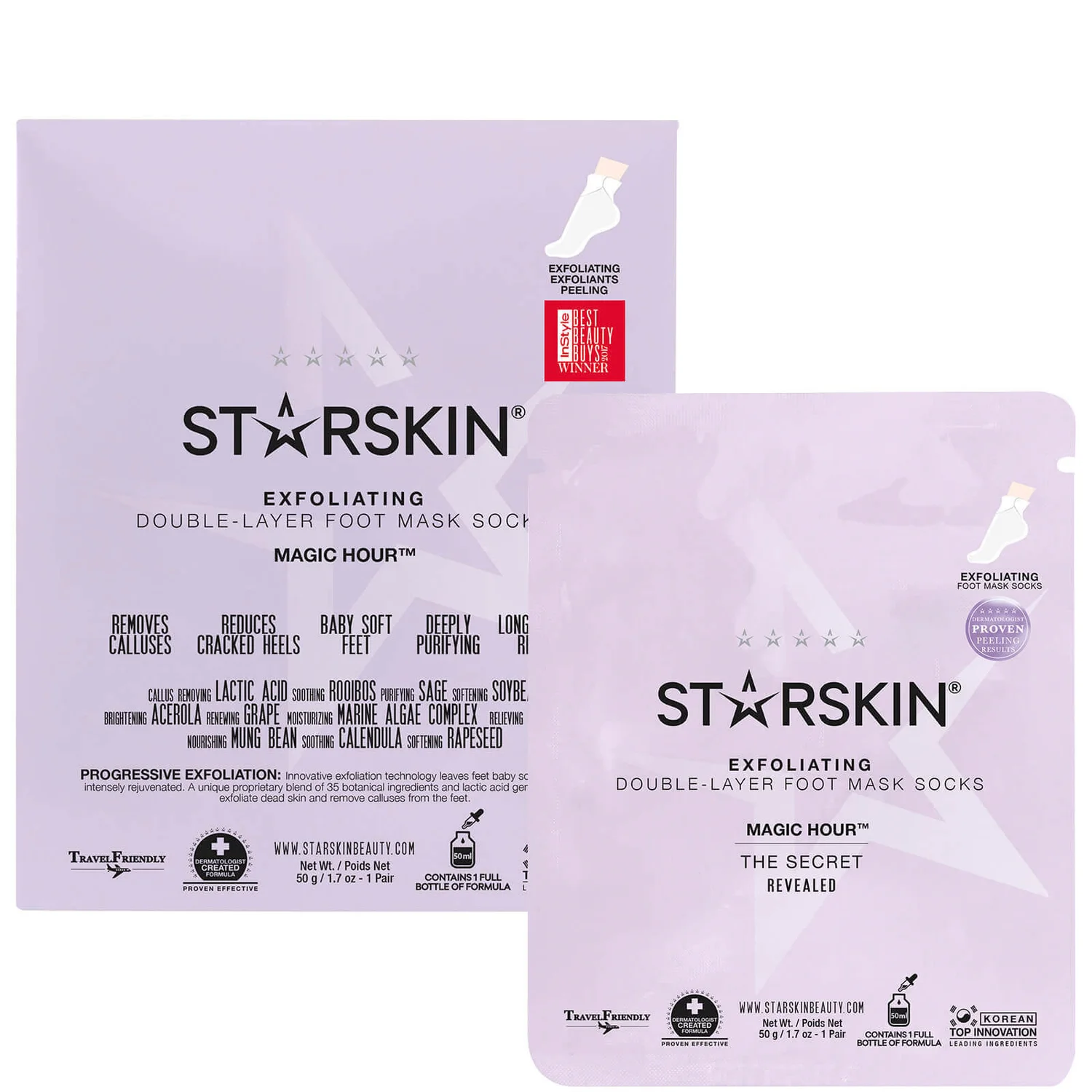 STARSKIN Magic Hour Exfoliating Foot Mask 4 STARSKIN Magic Hour Exfoliating Foot Mask - Image 2