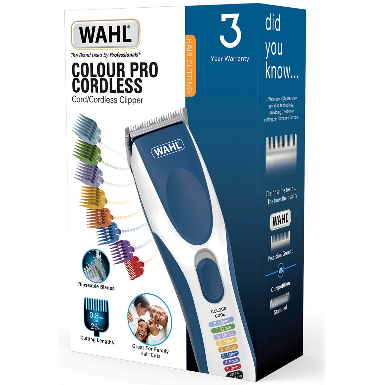 Wahl Colour Coded Cordless Clipper 6 Wahl Colour Coded Cordless Clipper - Image 4
