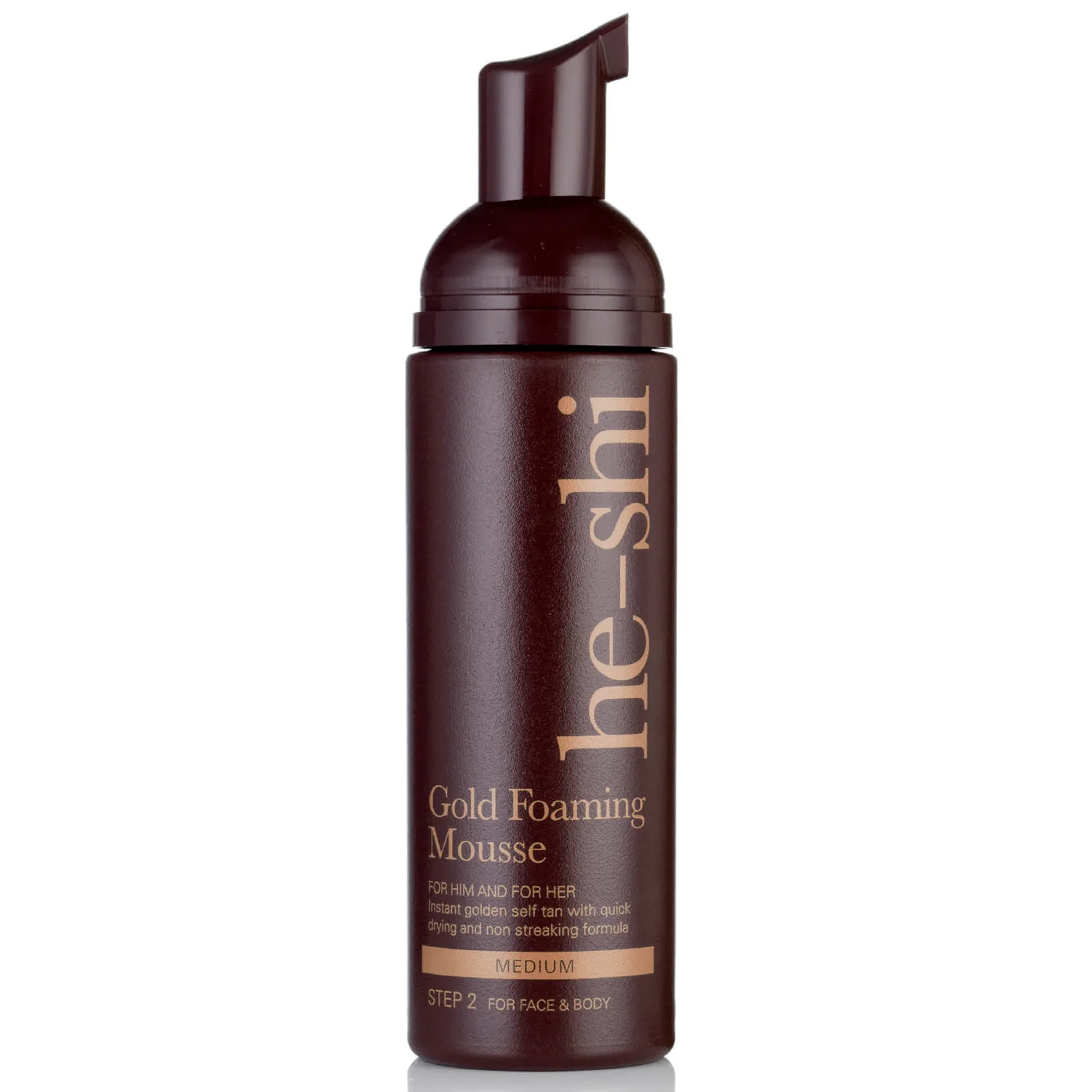 He-Shi Gold Foaming Mousse 150ml 4 He-Shi Gold Foaming Mousse 150ml - Image 2