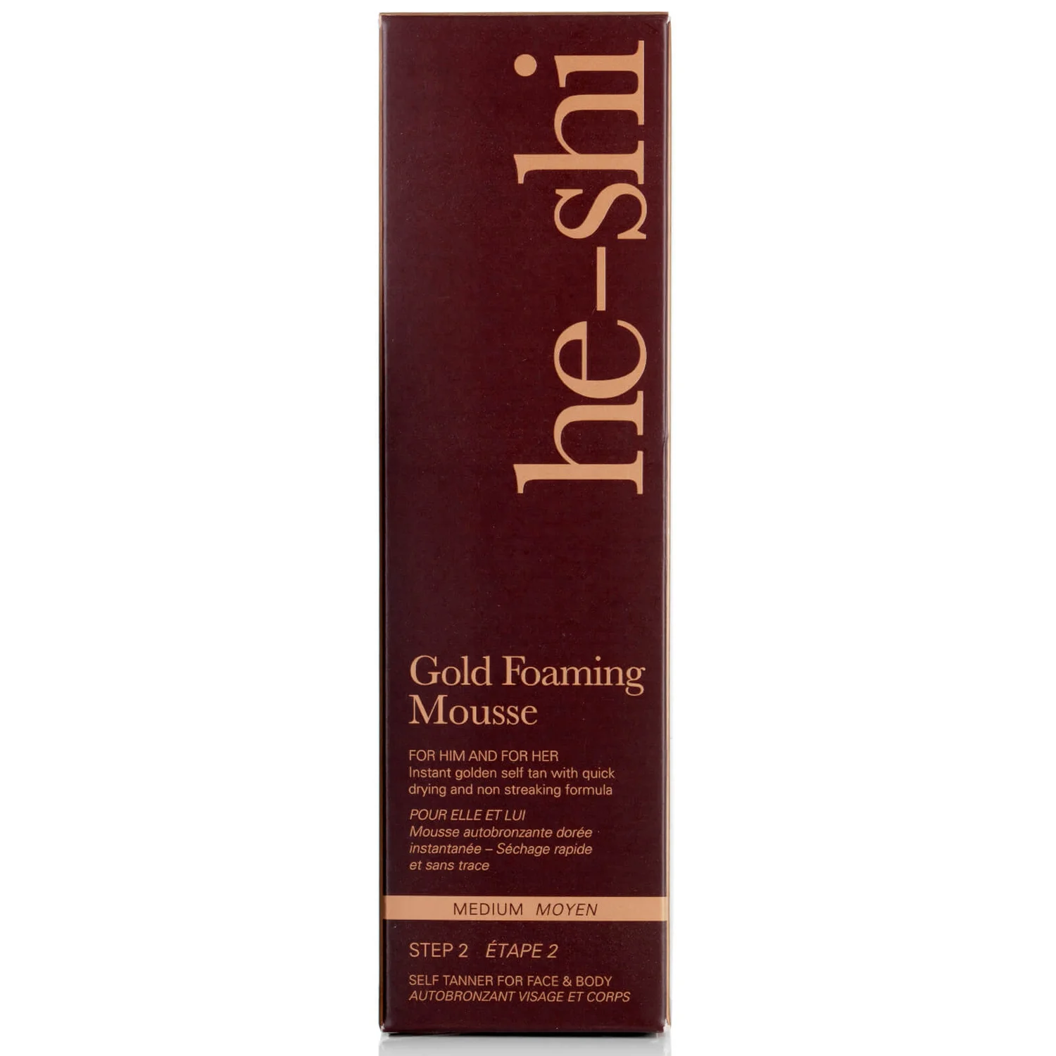He-Shi Gold Foaming Mousse 150ml 5 He-Shi Gold Foaming Mousse 150ml - Image 3