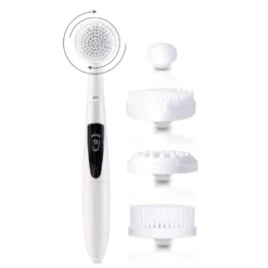 Rio 4 In 1 Facial Cleansing Brush, Exfoliator And Massager