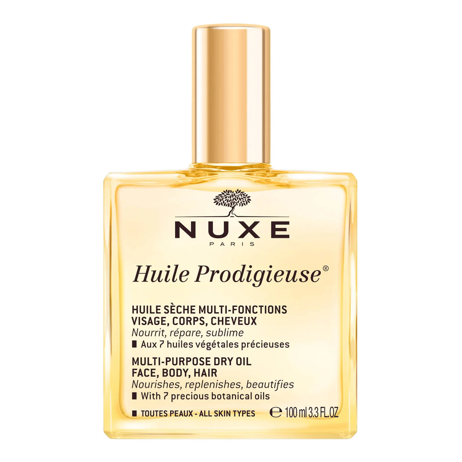 NUXE Huile Prodigieuse Multi-Purpose Dry Oil 100ml 3 NUXE Huile Prodigieuse Multi-Purpose Dry Oil 100ml