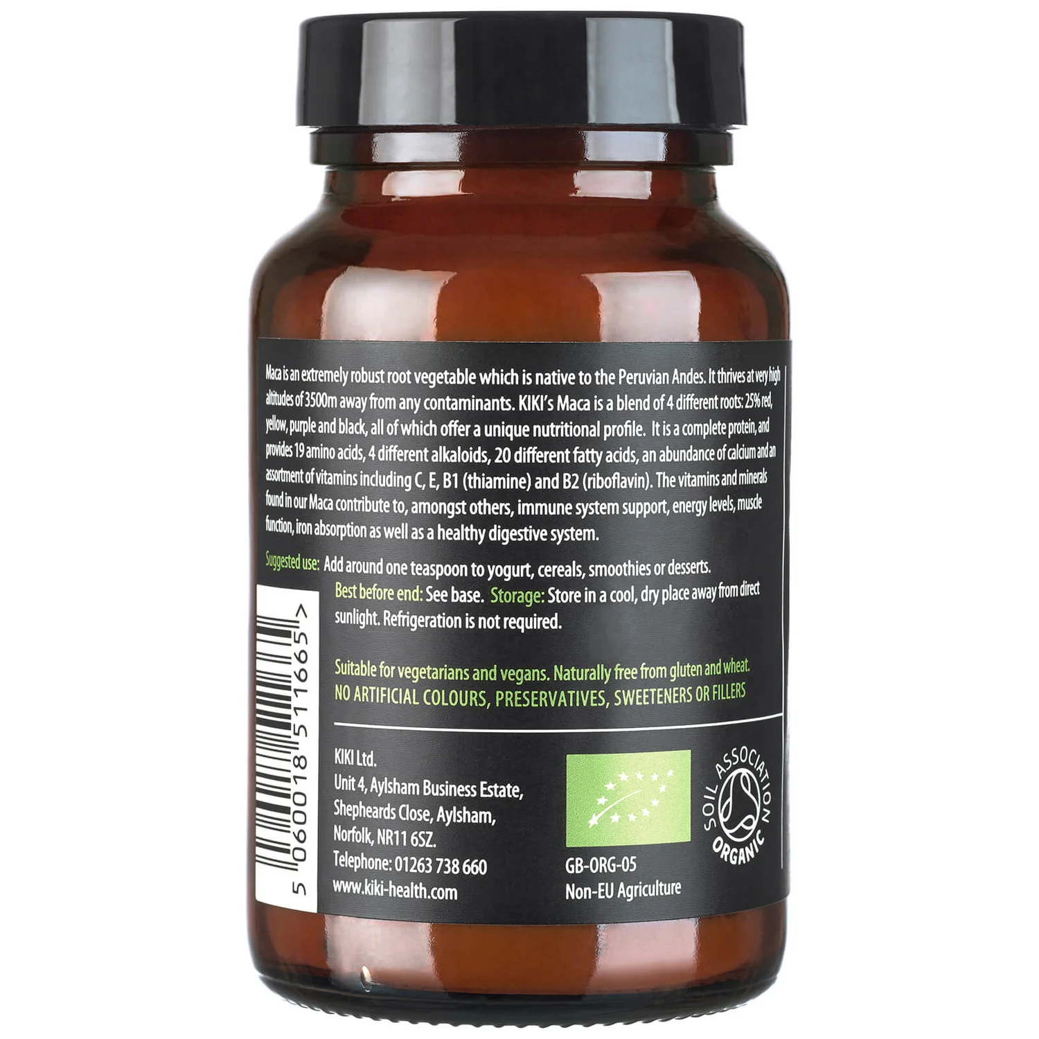 KIKI Health Organic Maca Powder 100g 4 KIKI Health Organic Maca Powder 100g - Image 2