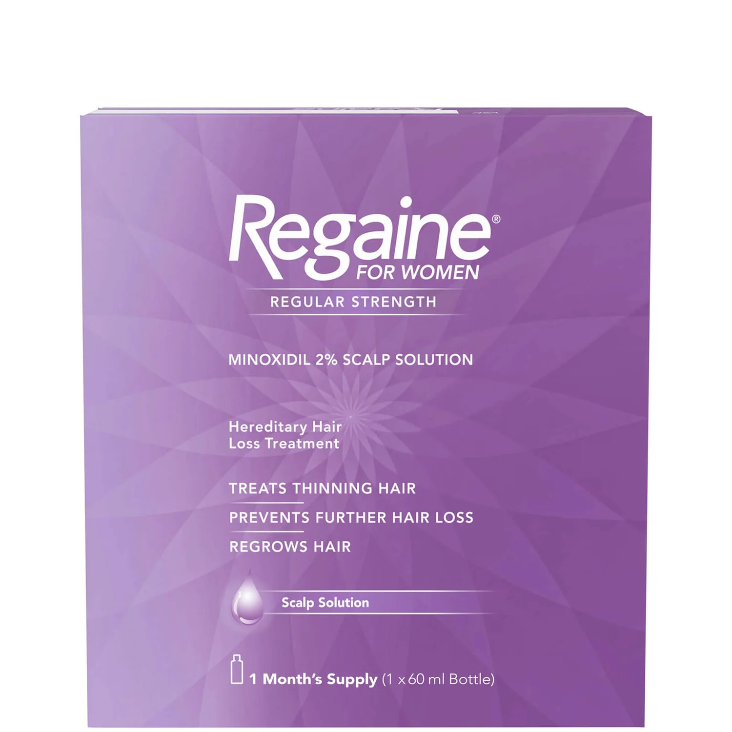 Regaine Women's Regular Strength Hair Loss And Hair Regrowth Solution 60ml 4 Regaine Women's Regular Strength Hair Loss And Hair Regrowth Solution 60ml - Image 2