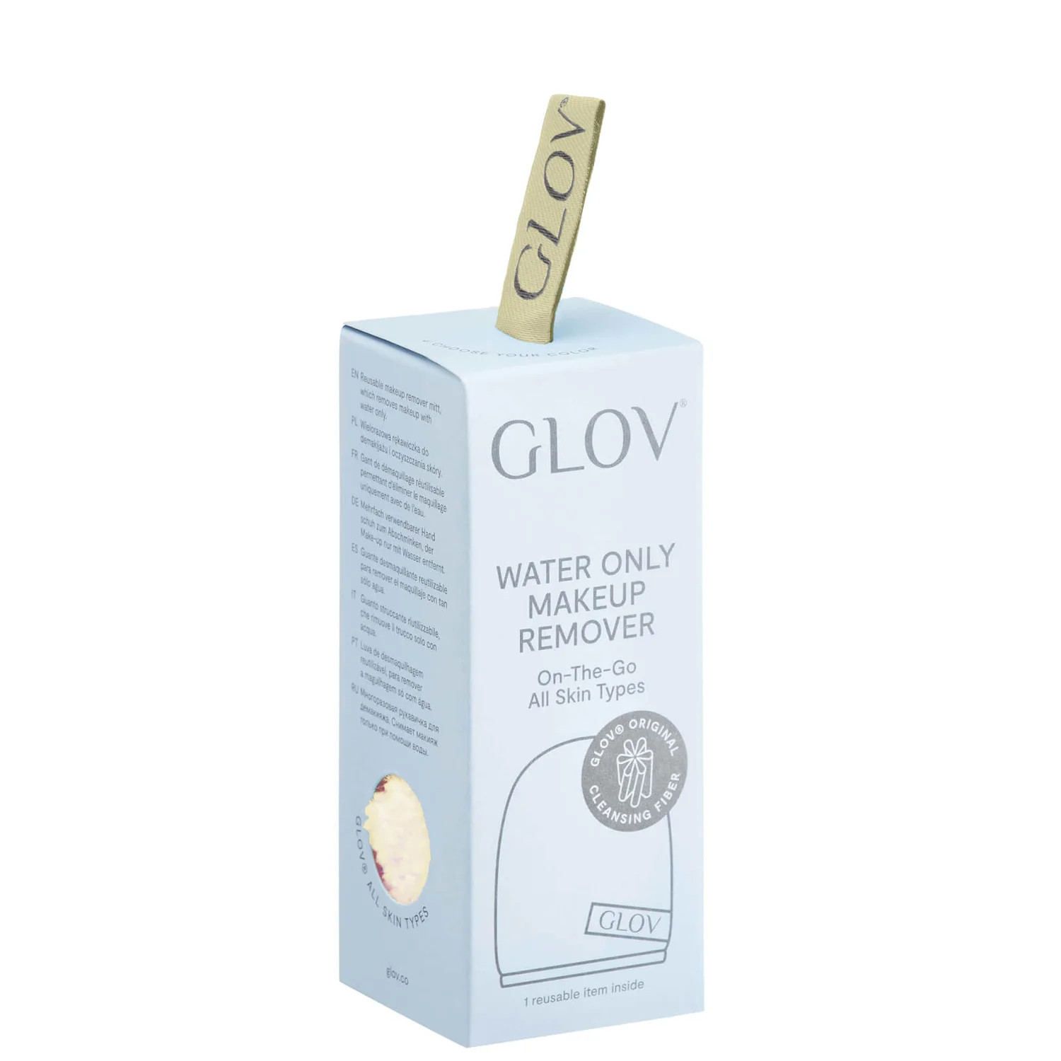 GLOV Water-Only Makeup Removing And Skin Cleansing Mitt - Ivory 7 GLOV Water-Only Makeup Removing And Skin Cleansing Mitt - Ivory - Image 5