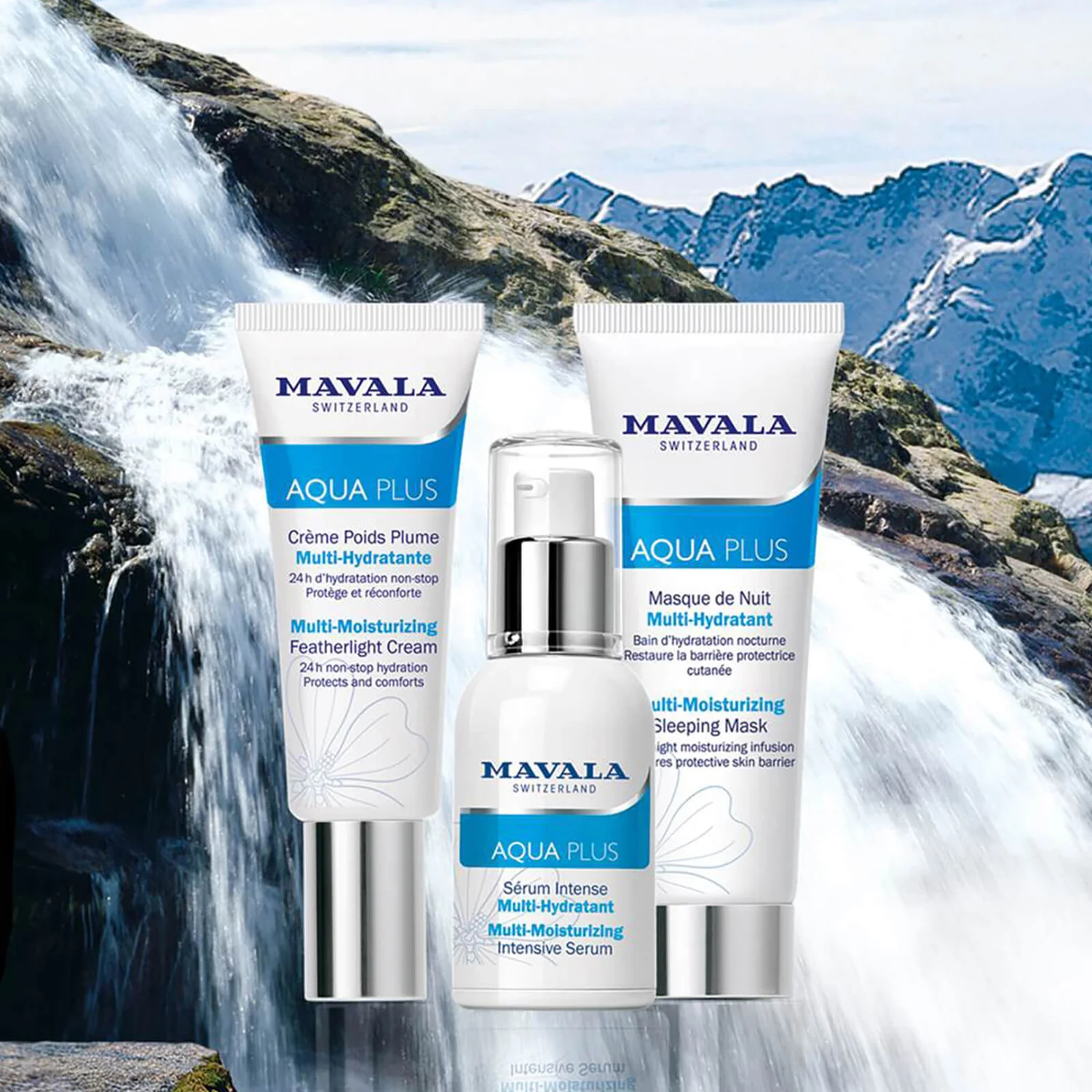 Mavala Aqua Plus Multi-Moisturising Sleeping Mask 75ml 5 Mavala Aqua Plus Multi-Moisturising Sleeping Mask 75ml - Image 3