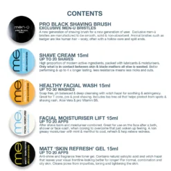 Men-ü Shave Facial Essentials (Worth £42.95) -Cosmetic Products Store 11509017 2905078072797269