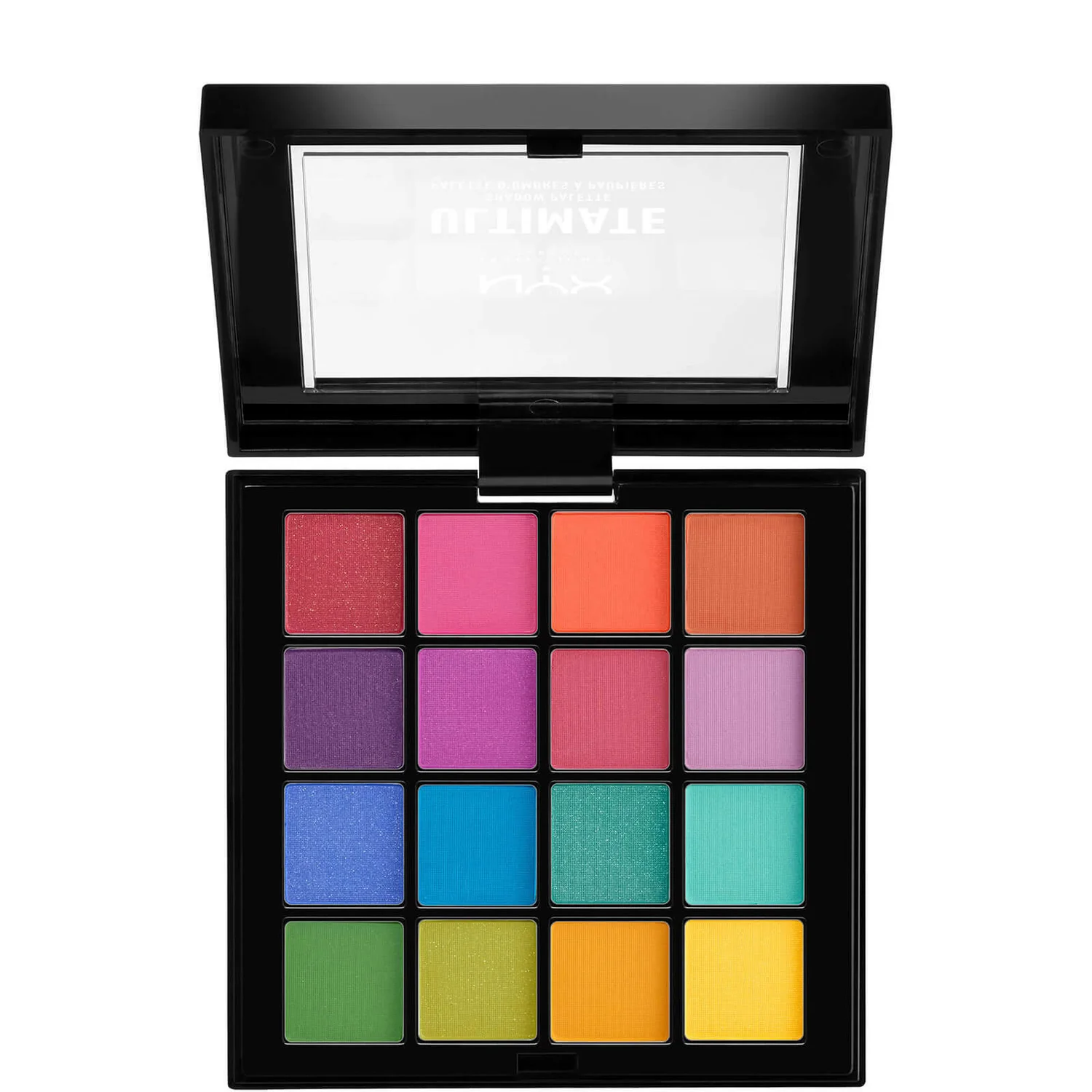 NYX Professional Makeup Ultimate Shadow Palette - Brights 4 NYX Professional Makeup Ultimate Shadow Palette - Brights - Image 2