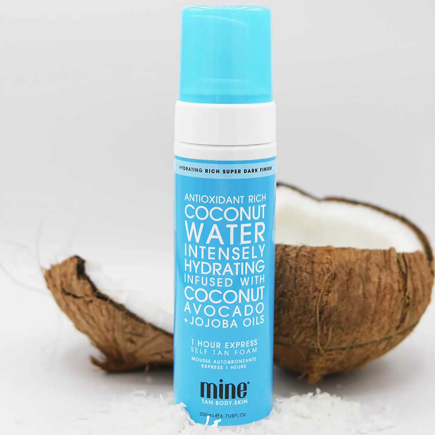 MineTan Coconut Foam (Hydrate Base) 200ml 6 MineTan Coconut Foam (Hydrate Base) 200ml - Image 4