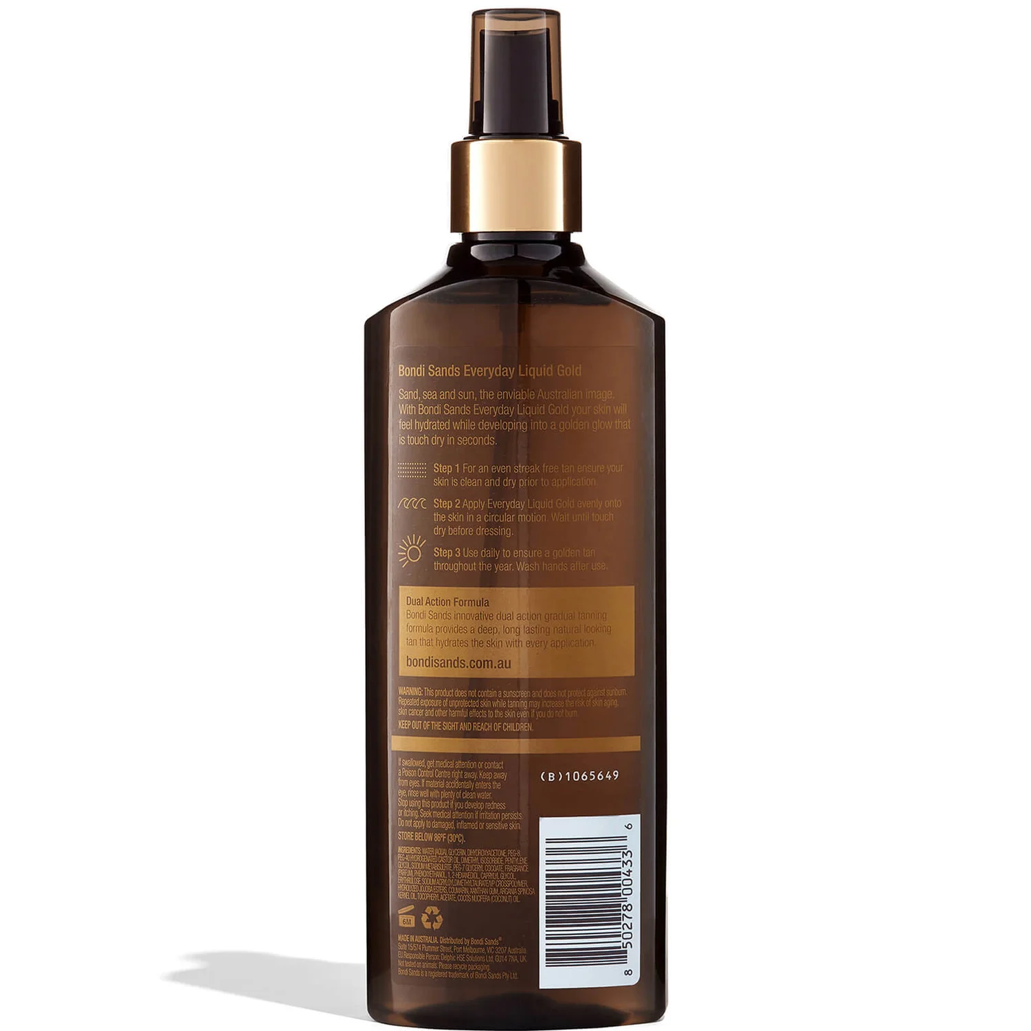 Bondi Sands Everyday Liquid Gold Gradual Tanning Oil 270ml 4 Bondi Sands Everyday Liquid Gold Gradual Tanning Oil 270ml - Image 2