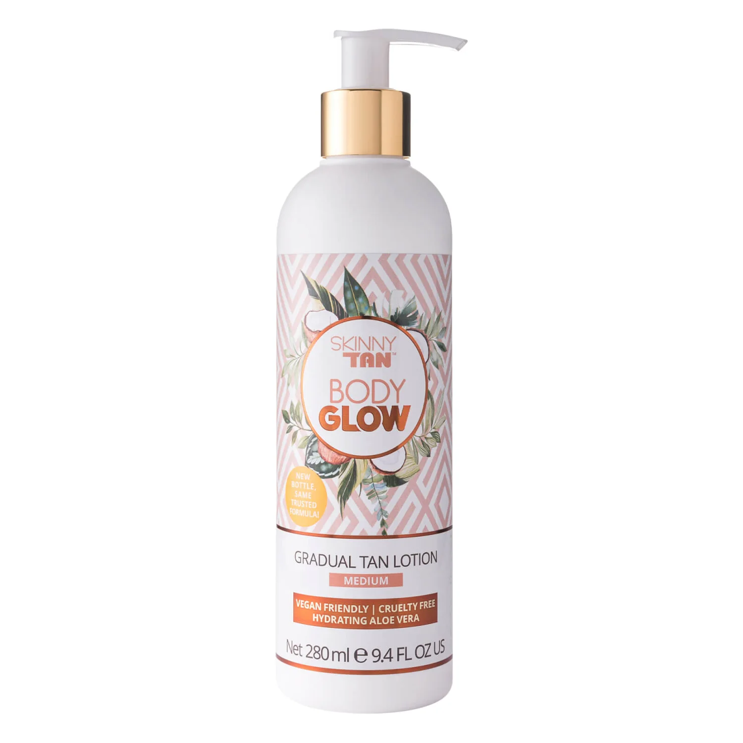 Body Glow By SKINNY TAN Medium Lotion 280ml 3 Body Glow By SKINNY TAN Medium Lotion 280ml
