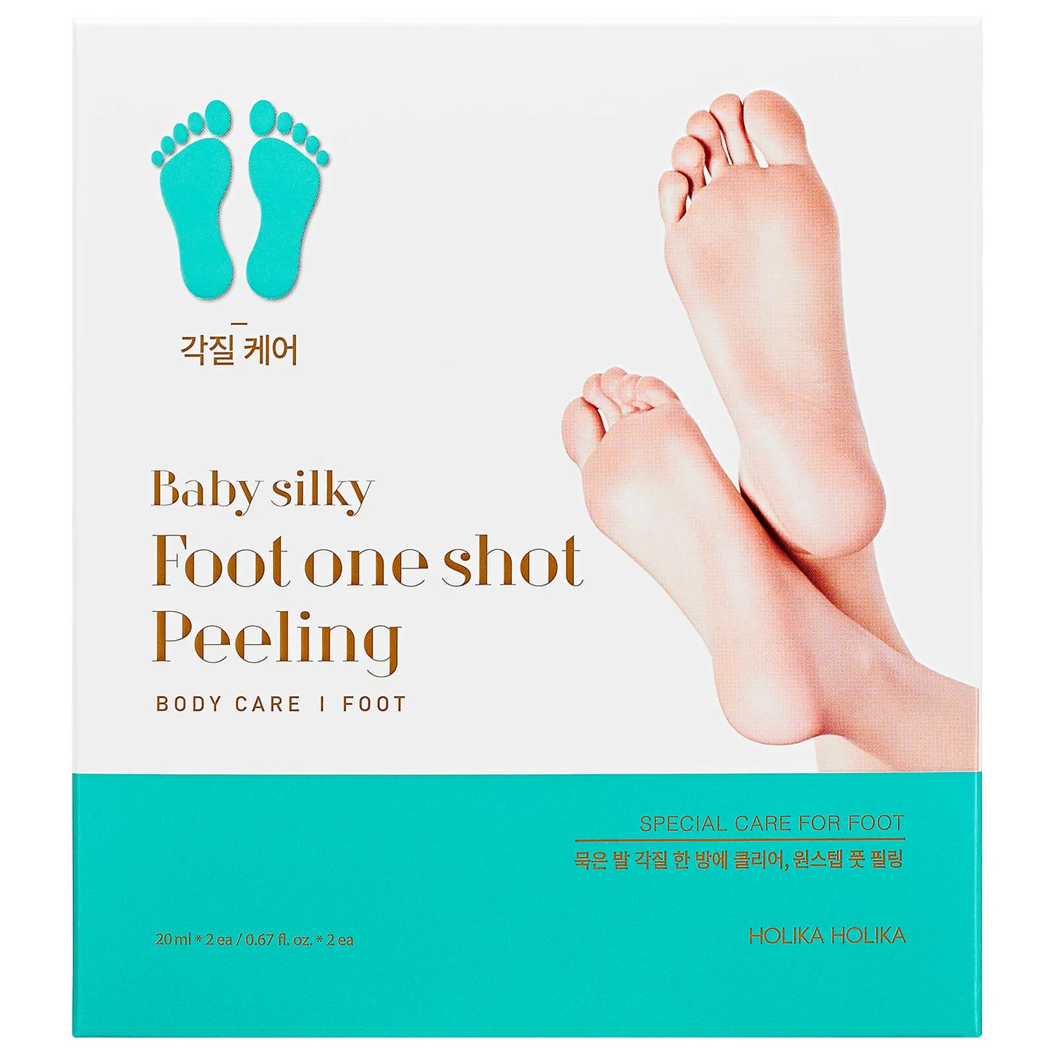 Holika Holika Baby Silky Foot One Shot Peeling 3 Holika Holika Baby Silky Foot One Shot Peeling