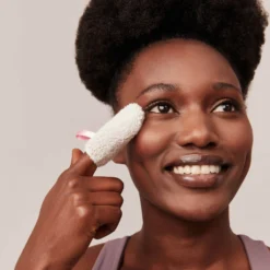 GLOV® Blue Water-Only Makeup Removing Mitt For Dry Skin With Fiber Soap Set -Cosmetic Products Store 11802997 1455073153371637