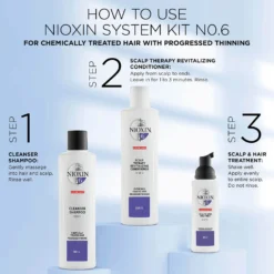 NIOXIN 3-Part System 6 Scalp And Hair Treatment For Chemically Treated Hair With Progressed Thinning 100ml 13 NIOXIN 3-Part System 6 Scalp And Hair Treatment For Chemically Treated Hair With Progressed Thinning 100ml -Cosmetic Products Store 11870791 1494881861764100