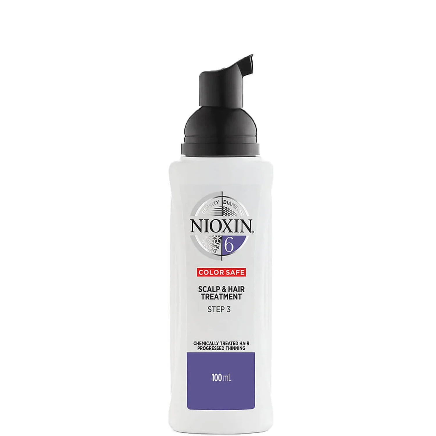 NIOXIN 3-Part System 6 Scalp And Hair Treatment For Chemically Treated Hair With Progressed Thinning 100ml 3 NIOXIN 3-Part System 6 Scalp And Hair Treatment For Chemically Treated Hair With Progressed Thinning 100ml
