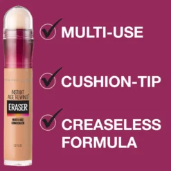 Maybelline Eraser Eye Concealer Light X 3 (Worth £29.97) -Cosmetic Products Store 11938015 1794910942296554