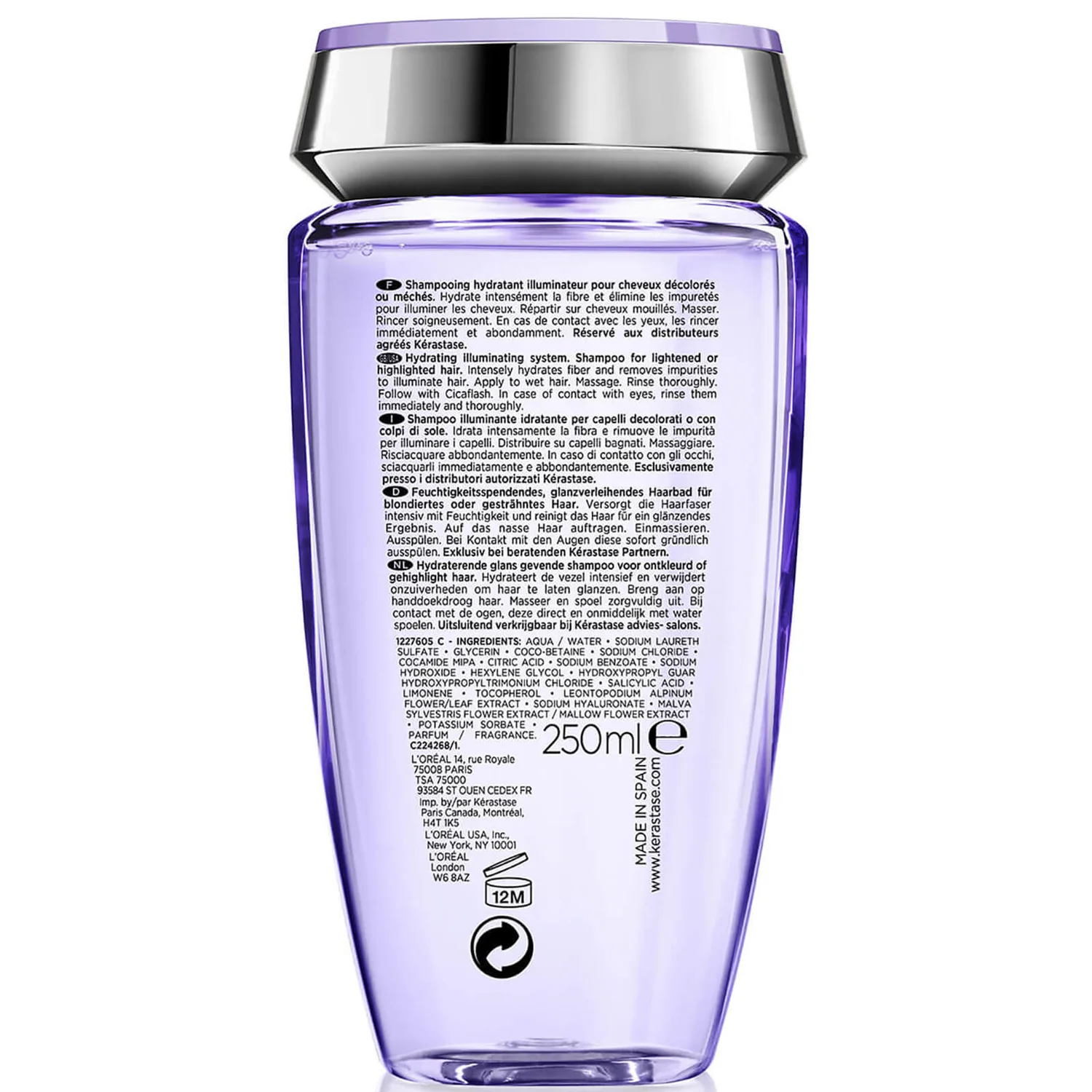 Kérastase Blond Absolu Bain Lumiere Shampoo 250ml 4 Kérastase Blond Absolu Bain Lumiere Shampoo 250ml - Image 2