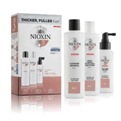 NIOXIN 3-Part System 3 Loyalty Kit For Coloured Hair With Light Thinning
