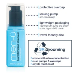Men-ü Daily Moisturising Conditioner 100ml -Cosmetic Products Store 12019097 1434936855665174