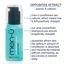 Men-ü Daily Moisturising Conditioner 100ml -Cosmetic Products Store 12019097 4934936855789005