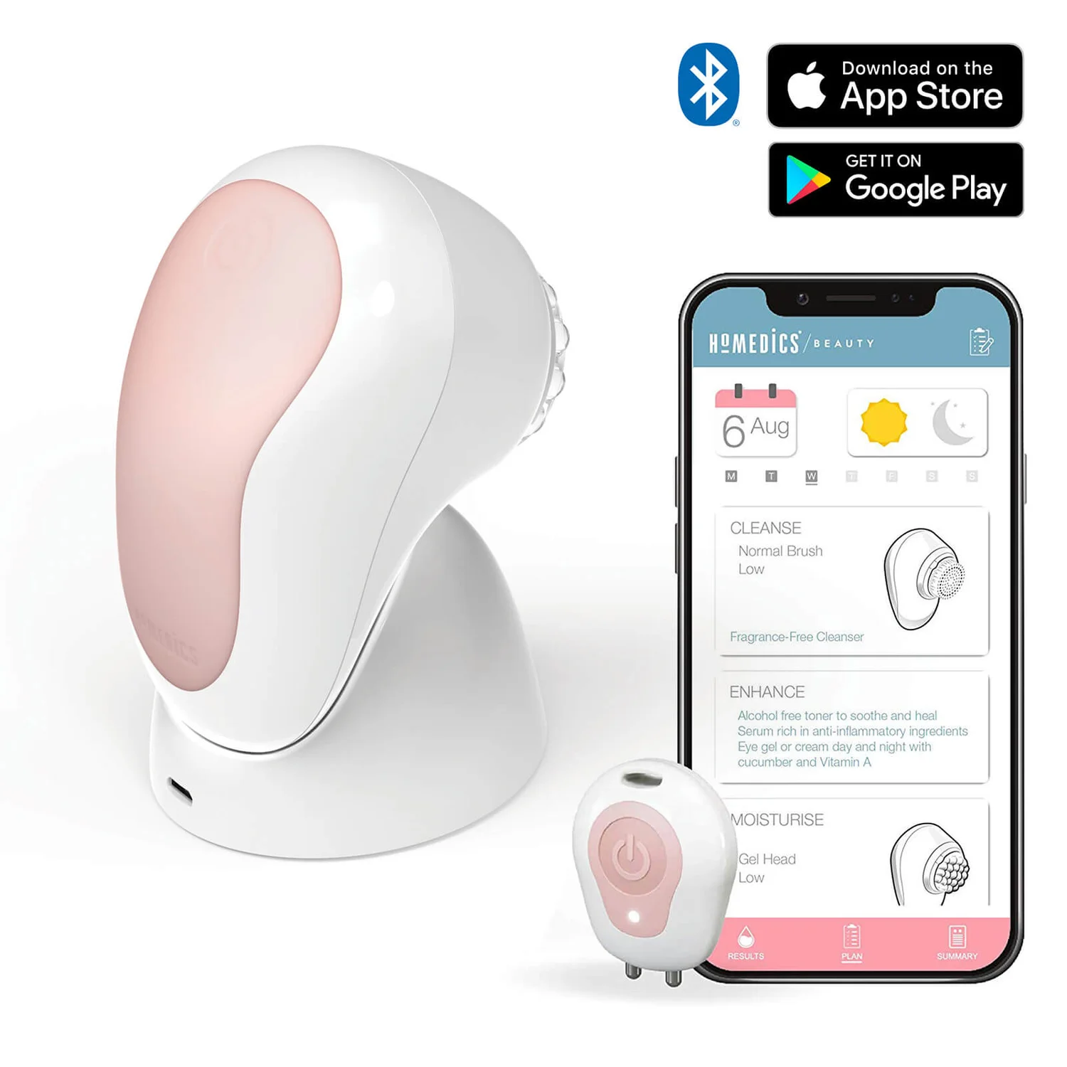 HoMedics Face Cleansing System With Analyser 4 HoMedics Face Cleansing System With Analyser - Image 2