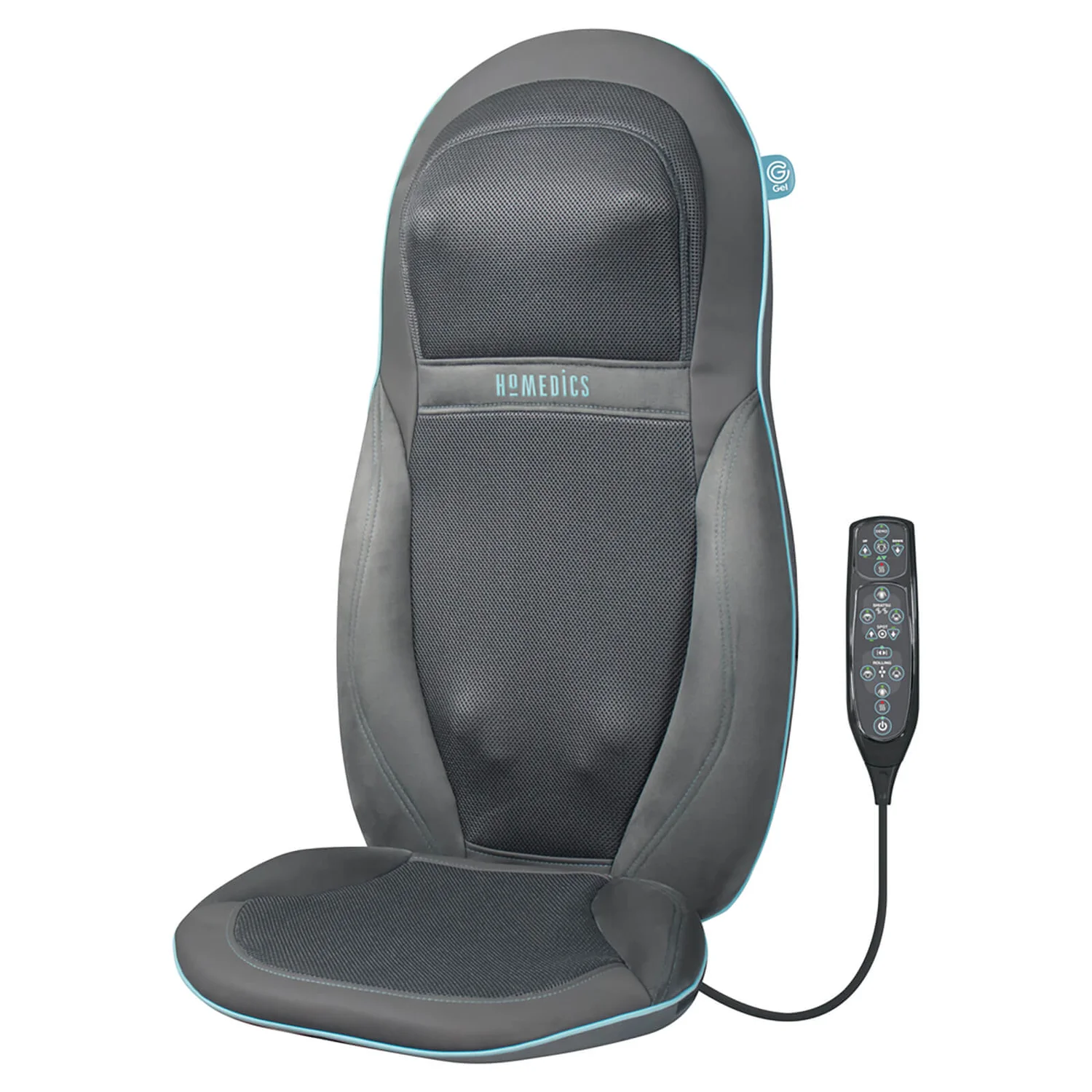 HoMedics Gel Shiatsu Back And Shoulder Massager 4 HoMedics Gel Shiatsu Back And Shoulder Massager - Image 2