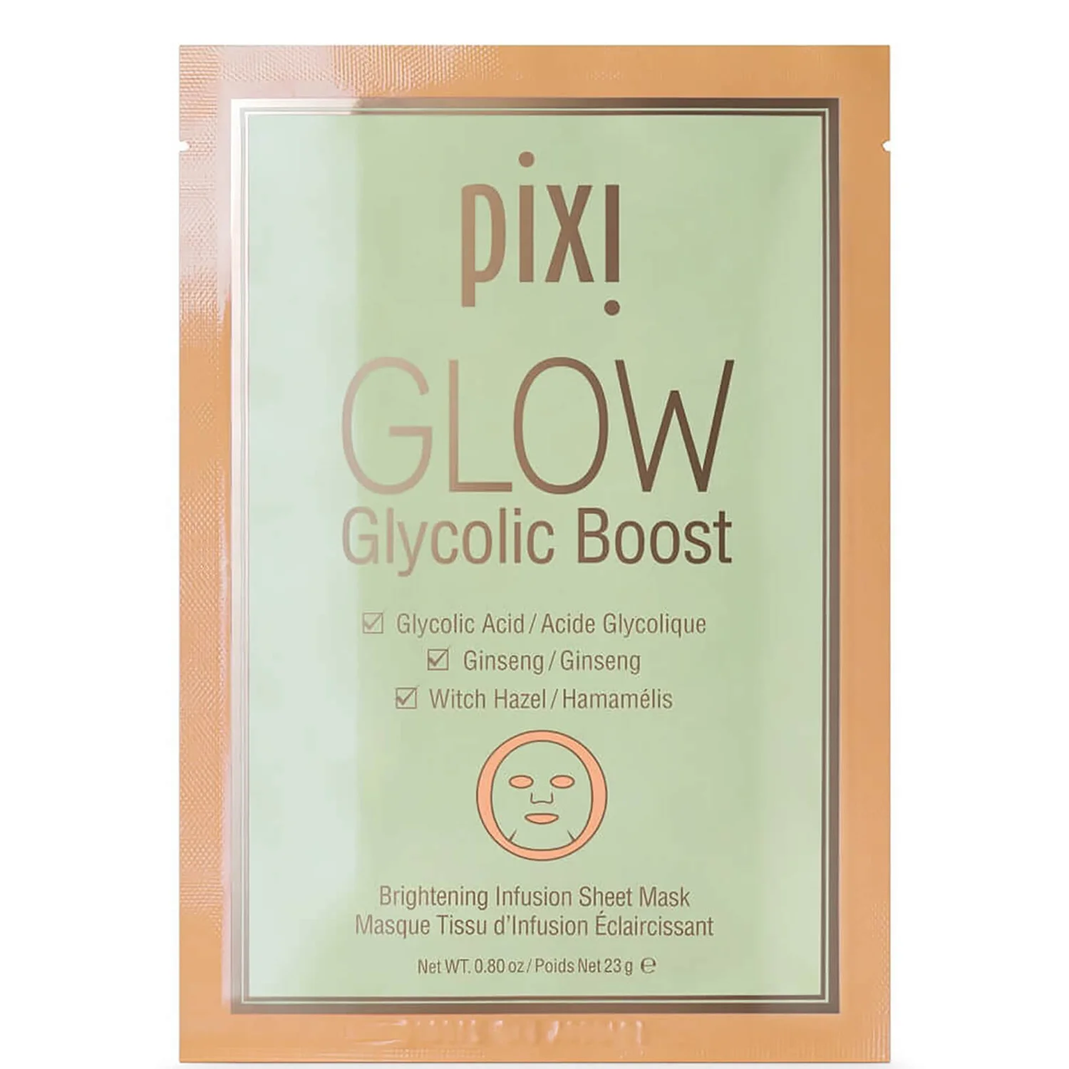 PIXI GLOW Glycolic Acid Boost Sheet Mask (Pack Of 3) 4 PIXI GLOW Glycolic Acid Boost Sheet Mask (Pack Of 3) - Image 2