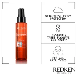 Redken Frizz Dismiss Anti-Static Oil Mist 125ml 10 Redken Frizz Dismiss Anti-Static Oil Mist 125ml -Cosmetic Products Store 12052806 4174856459079141