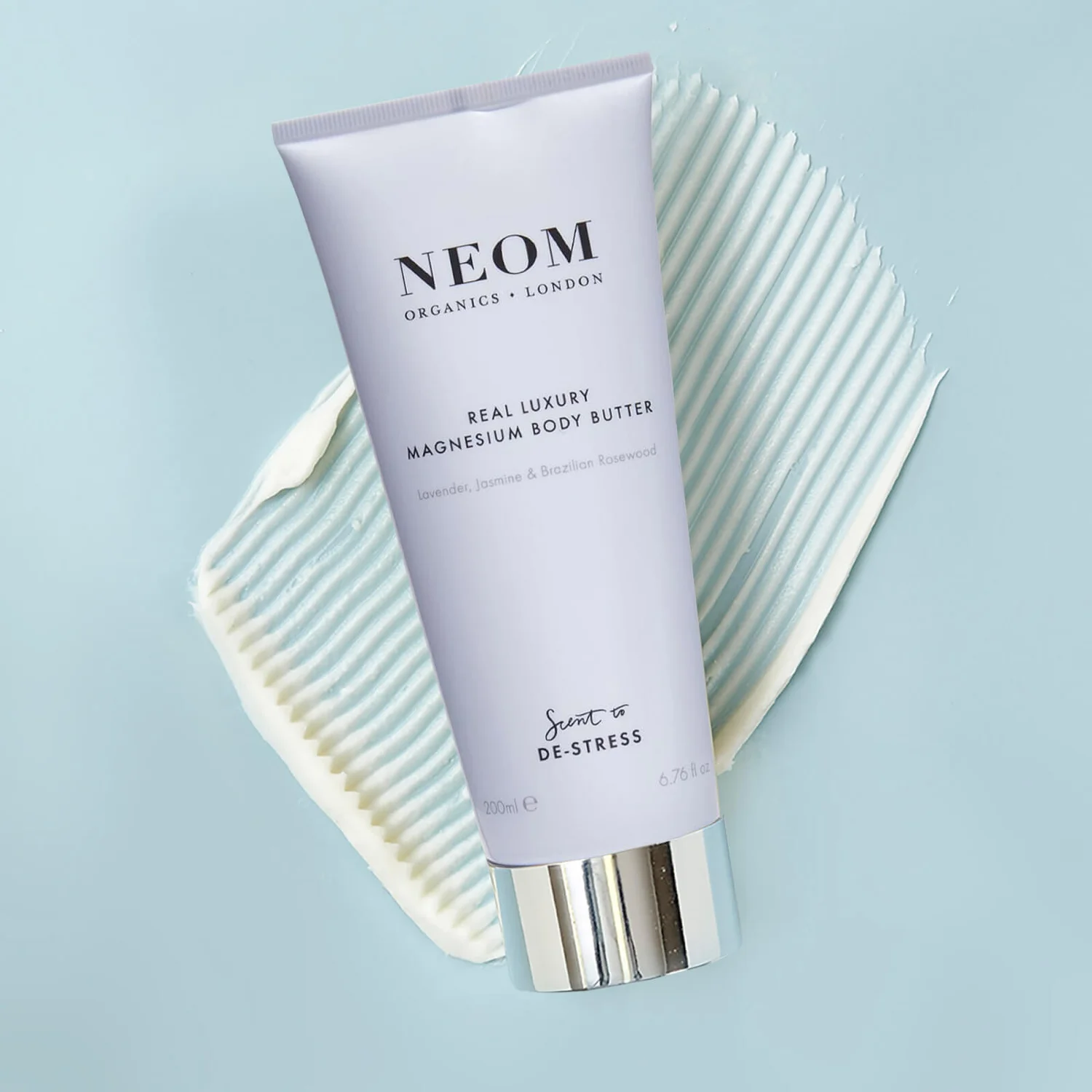 NEOM Real Luxury De-Stress Magnesium Body Butter 200ml 7 NEOM Real Luxury De-Stress Magnesium Body Butter 200ml - Image 5