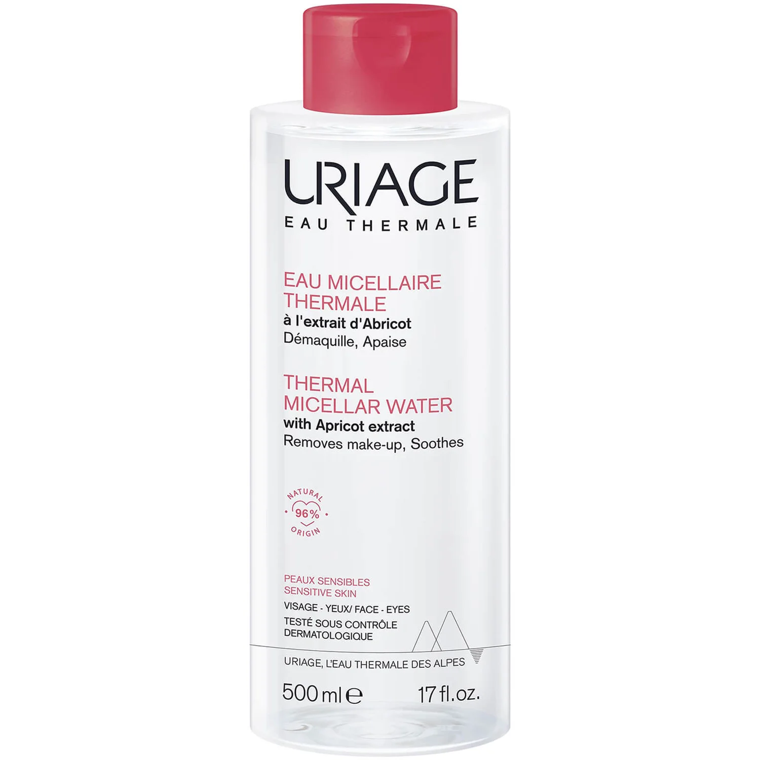 Uriage Thermal Micellar Water For Sensitive Skin 500ml 3 Uriage Thermal Micellar Water For Sensitive Skin 500ml