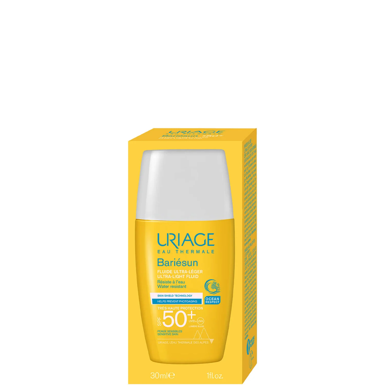 Uriage Bariesun SPF50+ Ultra-Light Fluid 30ml 4 Uriage Bariesun SPF50+ Ultra-Light Fluid 30ml - Image 2
